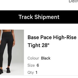 Base Pace HR Tights 28”
